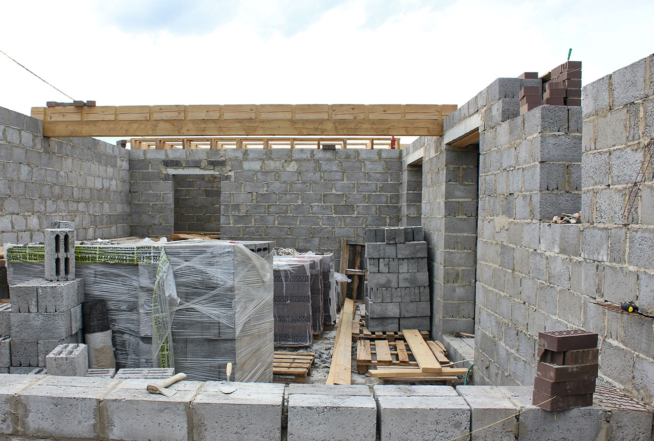 Как я строил дом из керамзитобетона раствор бетон купить москва